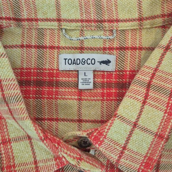 Toad&Co Long Sleeve Women's Size L Quarter Zip Dress Plaid - Picture 4 of 8